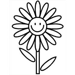 Dessin à colorier: Fleur (Nature et saisons) #170870 - Coloriages à Imprimer Gratuits