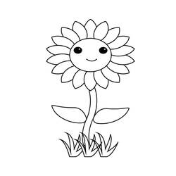 Dessin à colorier: Fleur (Nature et saisons) #170871 - Coloriages à Imprimer Gratuits