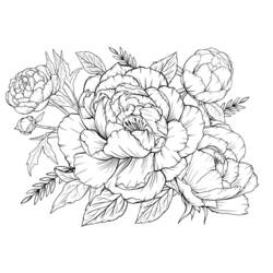 Dessin à colorier: Fleur (Nature et saisons) #170882 - Coloriages à Imprimer Gratuits