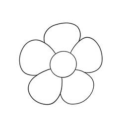 Dessin à colorier: Fleur (Nature et saisons) #170899 - Coloriages à Imprimer Gratuits