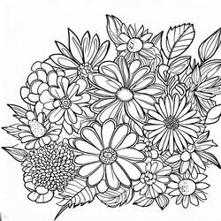 Dessin à colorier: Fleur (Nature et saisons) #183033 - Coloriages à Imprimer Gratuits
