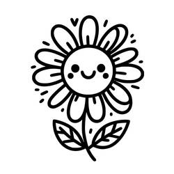 Dessins à colorier: Fleur - Coloriages à Imprimer Gratuits