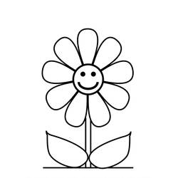 Dessin à colorier: Fleurs (Nature et saisons) #154987 - Coloriages à Imprimer Gratuits
