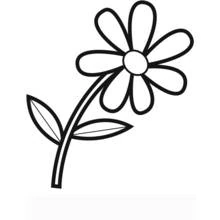 Dessin à colorier: Fleurs (Nature et saisons) #155041 - Coloriages à Imprimer Gratuits