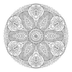 Dessin à colorier: Fleurs (Nature et saisons) #155134 - Coloriages à Imprimer Gratuits