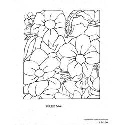 Dessin à colorier: Fleurs (Nature et saisons) #155148 - Coloriages à Imprimer Gratuits