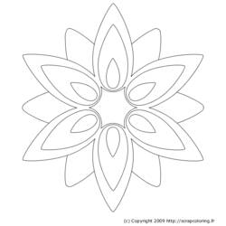 Dessin à colorier: Fleurs (Nature et saisons) #155176 - Coloriages à Imprimer Gratuits