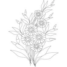 Dessin à colorier: Fleurs (Nature et saisons) #155244 - Coloriages à Imprimer Gratuits