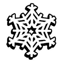 Dessin à colorier: Flocon de Neige (Nature et saisons) #160474 - Coloriages à Imprimer Gratuits