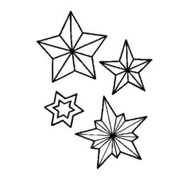 Dessin à colorier: Flocon de Neige (Nature et saisons) #160478 - Coloriages à Imprimer Gratuits