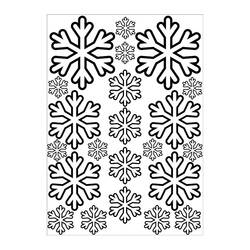 Dessin à colorier: Flocon de Neige (Nature et saisons) #160486 - Coloriages à Imprimer Gratuits