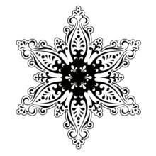 Dessin à colorier: Flocon de Neige (Nature et saisons) #160611 - Coloriages à Imprimer Gratuits