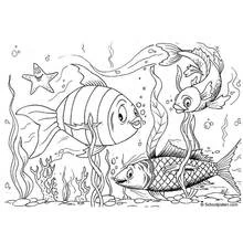 Dessin à colorier: Fond Marin (Nature et saisons) #160103 - Coloriages à Imprimer Gratuits