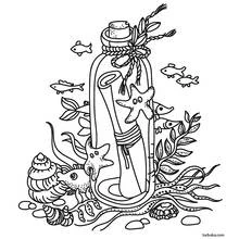 Dessin à colorier: Fond Marin (Nature et saisons) #160109 - Coloriages à Imprimer Gratuits