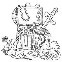 Dessin à colorier: Fond Marin (Nature et saisons) #160149 - Coloriages à Imprimer Gratuits