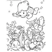 Dessin à colorier: Fond Marin (Nature et saisons) #160177 - Coloriages à Imprimer Gratuits