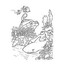 Dessin à colorier: Fond Marin (Nature et saisons) #160234 - Coloriages à Imprimer Gratuits