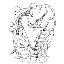 Dessin à colorier: Fond Marin (Nature et saisons) #160292 - Coloriages à Imprimer Gratuits