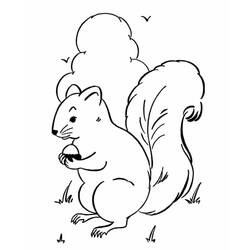 Dessin à colorier: Gland (Nature et saisons) #218502 - Coloriages à Imprimer Gratuits