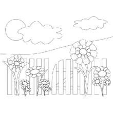 Dessins à colorier: Jardin - Coloriages à Imprimer Gratuits