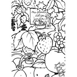 Dessin à colorier: Jardin (Nature et saisons) #166352 - Coloriages à Imprimer Gratuits