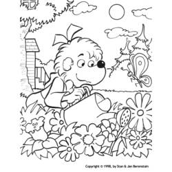 Dessin à colorier: Jardin (Nature et saisons) #166365 - Coloriages à Imprimer Gratuits