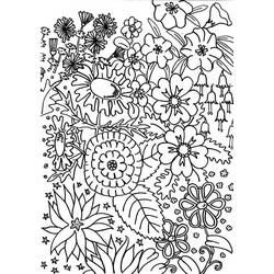 Dessin à colorier: Jardin (Nature et saisons) #180045 - Coloriages à Imprimer Gratuits