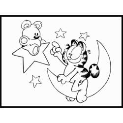 Dessin à colorier: Lune (Nature et saisons) #155704 - Coloriages à Imprimer Gratuits
