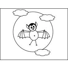 Coloriage Lune (Nature et saisons) #155745 à imprimer et colorier