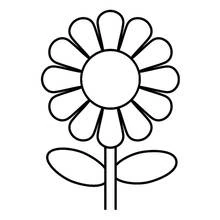Dessins à colorier: Marguerite - Coloriages à Imprimer Gratuits