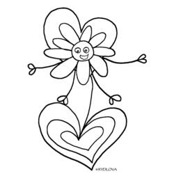 Dessin à colorier: Marguerite (Nature et saisons) #161475 - Coloriages à Imprimer Gratuits