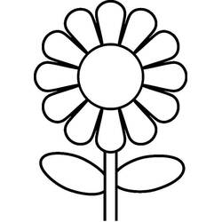 Dessin à colorier: Marguerite (Nature et saisons) #176532 - Coloriages à Imprimer Gratuits