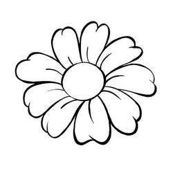 Dessin à colorier: Marguerite (Nature et saisons) #176538 - Coloriages à Imprimer Gratuits