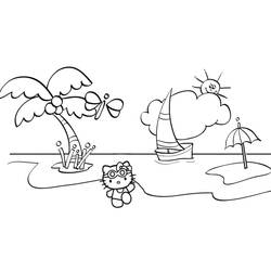Dessin à colorier: Mer (Nature et saisons) #193488 - Coloriages à Imprimer Gratuits