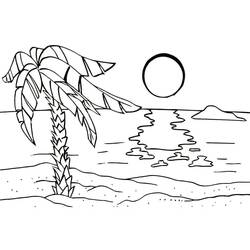 Dessin à colorier: Mer (Nature et saisons) #193492 - Coloriages à Imprimer Gratuits