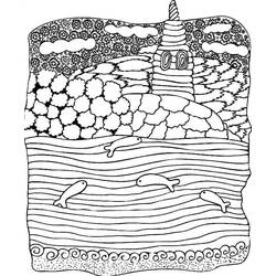 Dessin à colorier: Mer (Nature et saisons) #193511 - Coloriages à Imprimer Gratuits
