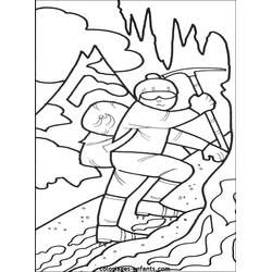 Dessin à colorier: Montagne (Nature et saisons) #156513 - Coloriages à Imprimer Gratuits