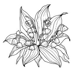 Dessin à colorier: Muguet (Nature et saisons) #176390 - Coloriages à Imprimer Gratuits