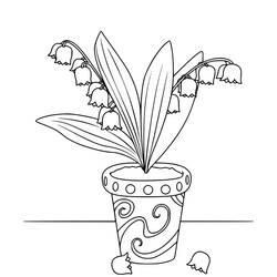 Dessin à colorier: Muguet (Nature et saisons) #176397 - Coloriages à Imprimer Gratuits