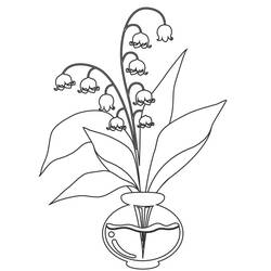 Dessin à colorier: Muguet (Nature et saisons) #176399 - Coloriages à Imprimer Gratuits