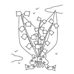 Dessin à colorier: Muguet (Nature et saisons) #176406 - Coloriages à Imprimer Gratuits