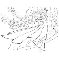 Dessin à colorier: Neige (Nature et saisons) #158517 - Coloriages à Imprimer Gratuits