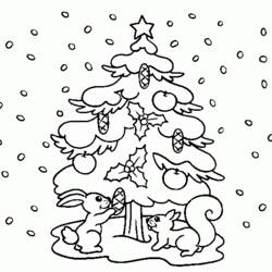 Dessin à colorier: Neige (Nature et saisons) #158708 - Coloriages à Imprimer Gratuits