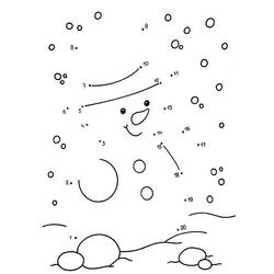 Dessin à colorier: Neige (Nature et saisons) #158714 - Coloriages à Imprimer Gratuits