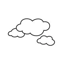 Dessin à colorier: Nuage (Nature et saisons) #157302 - Coloriages à Imprimer Gratuits