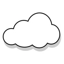 Dessin à colorier: Nuage (Nature et saisons) #157306 - Coloriages à Imprimer Gratuits