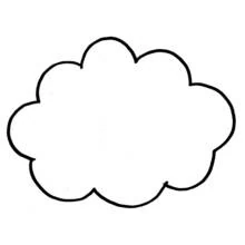 Dessin à colorier: Nuage (Nature et saisons) #157313 - Coloriages à Imprimer Gratuits