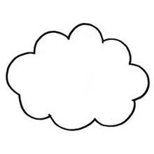 Dessin à colorier: Nuage (Nature et saisons) #157320 - Coloriages à Imprimer Gratuits