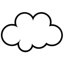 Dessins à colorier: Nuage - Coloriages à Imprimer Gratuits