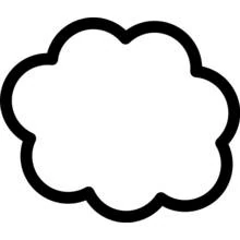 Dessin à colorier: Nuage (Nature et saisons) #157492 - Coloriages à Imprimer Gratuits